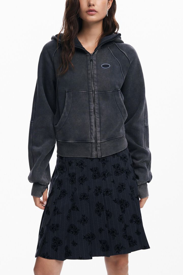 Sudadera oversize capucha | Desigual