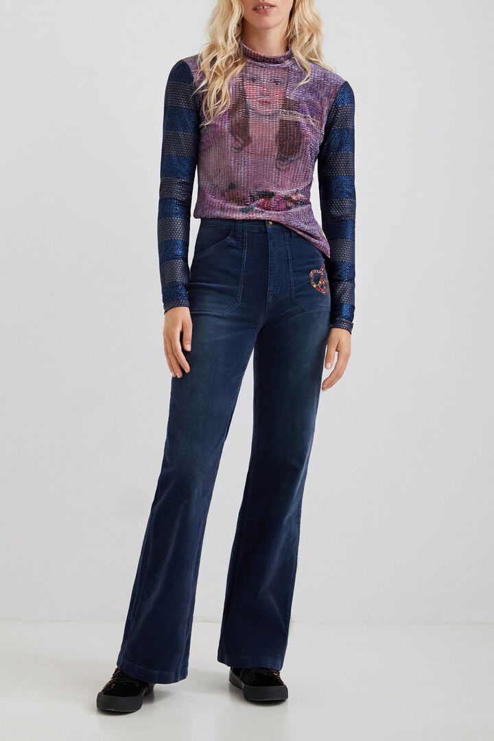 T-shirt slim arty | Desigual