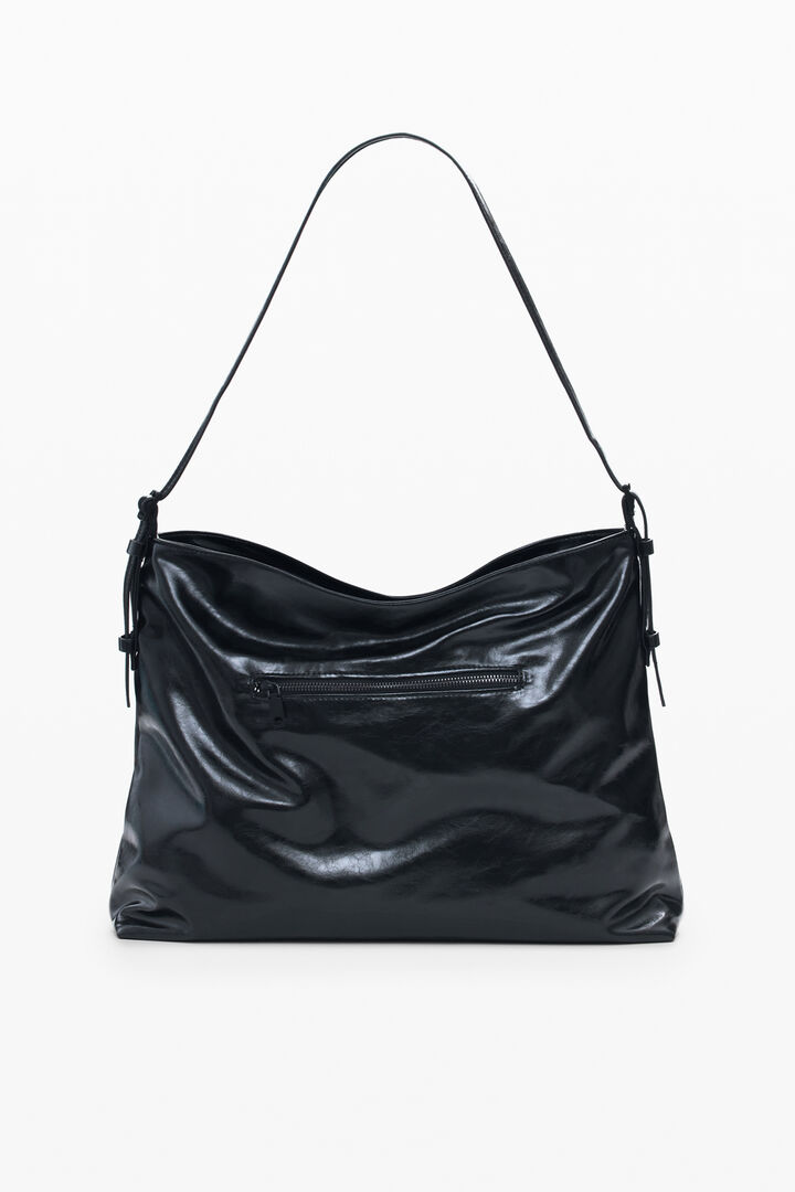 Bolso hombro flor brillante mediano | Desigual