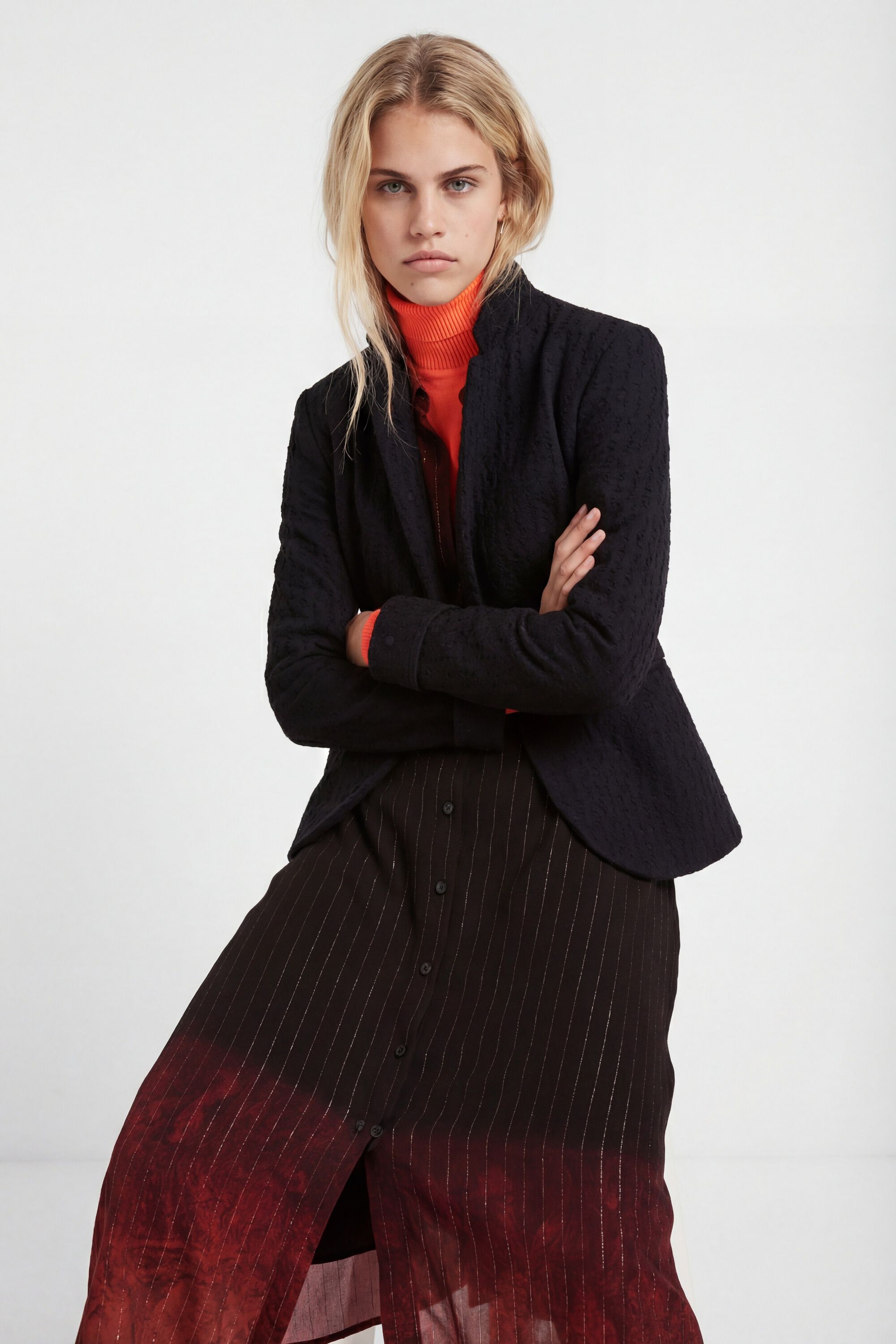 Blazer corto - BLACK - 44