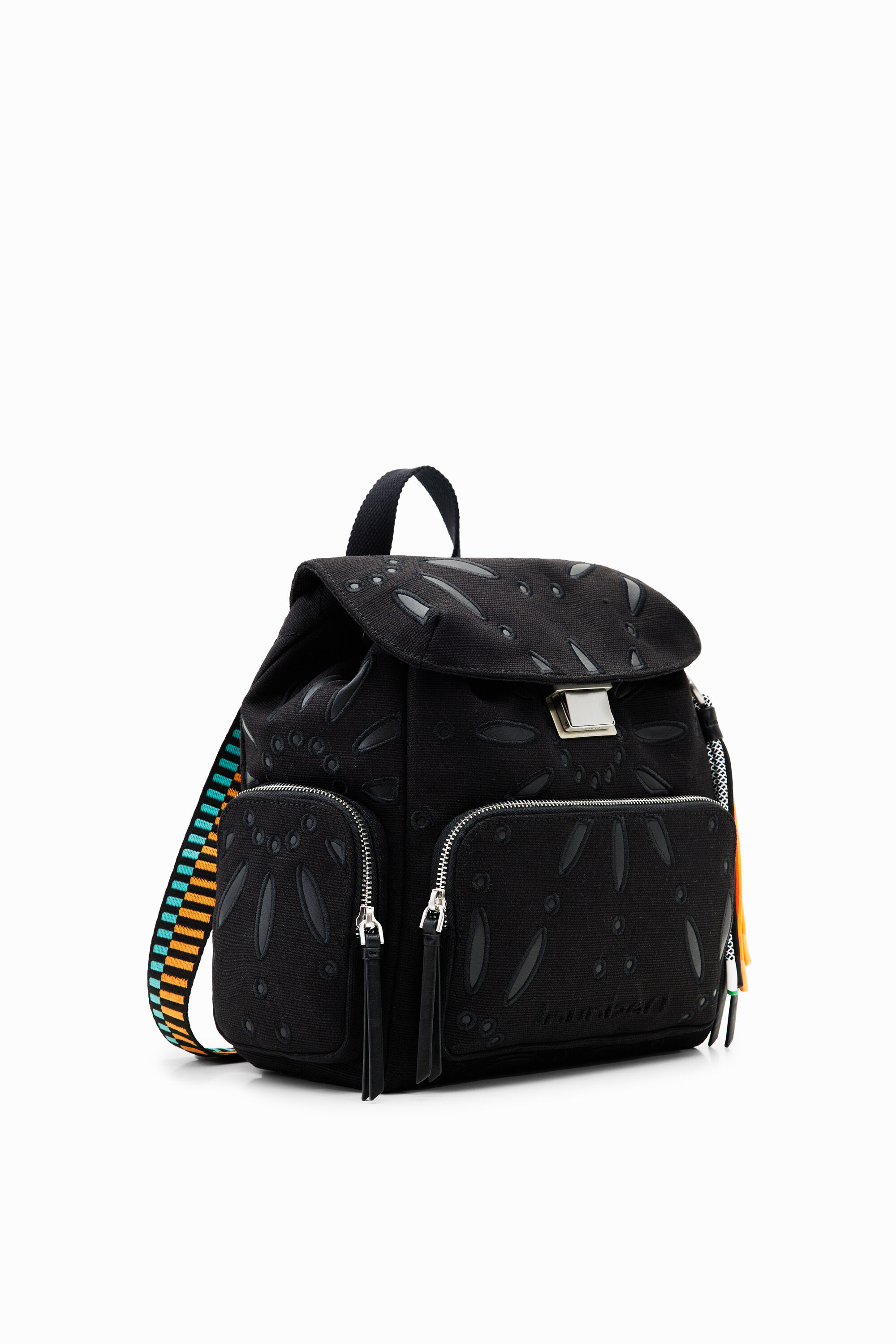 Desigual sale black backpack