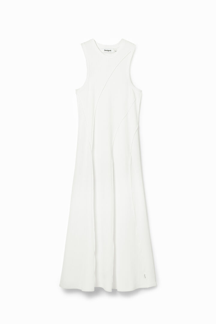 Ribbed patchwork midi dress | Desigual
