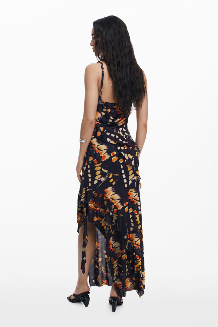 Mouwloos T-shirt met vlinders | Desigual