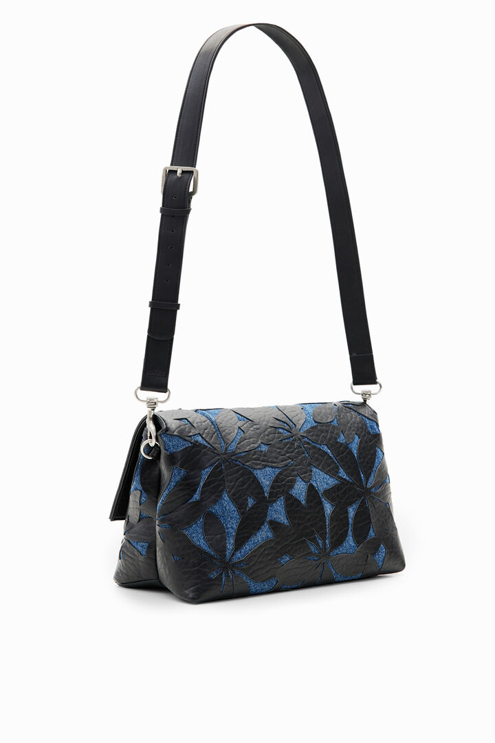 Midsize die-cut flower crossbody bag | Desigual