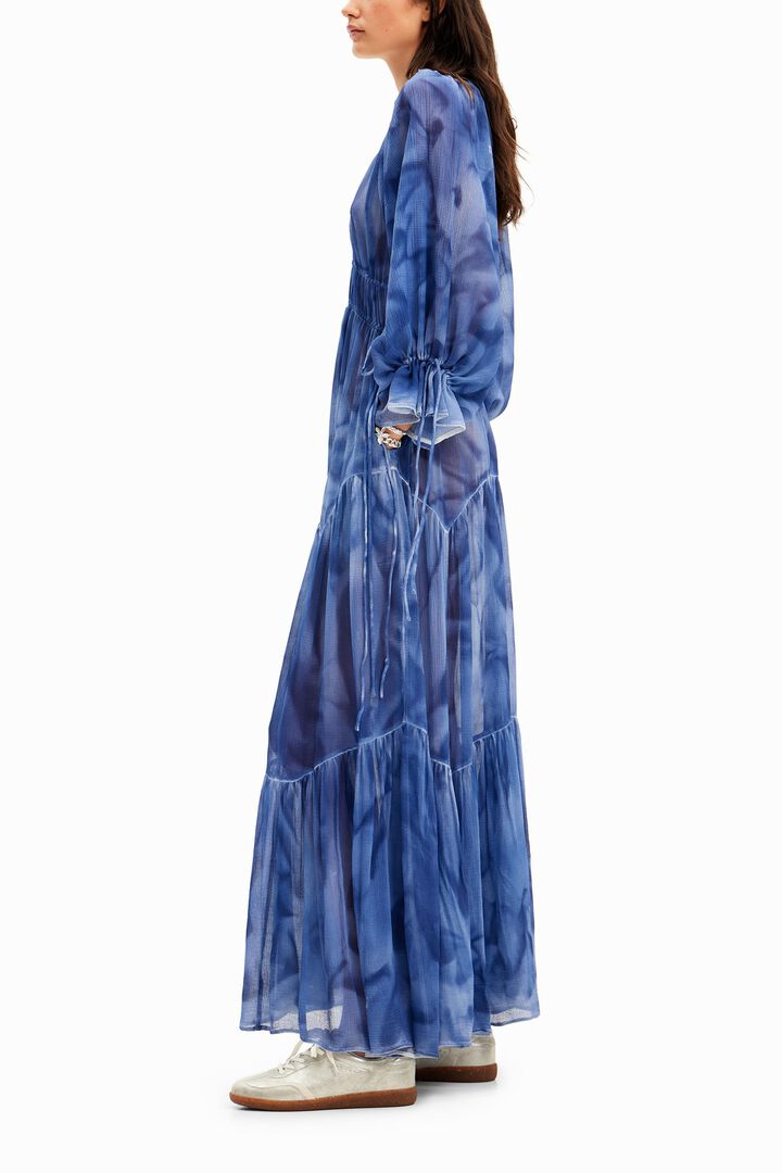 Long tie dress | Desigual