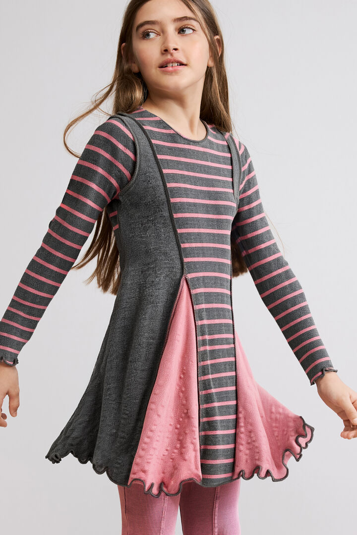 Vestido evas&eacute; rayas