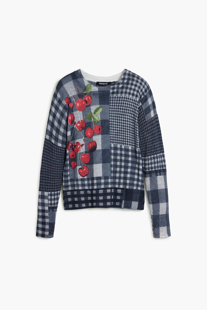 Jersey vichy frutas | Desigual
