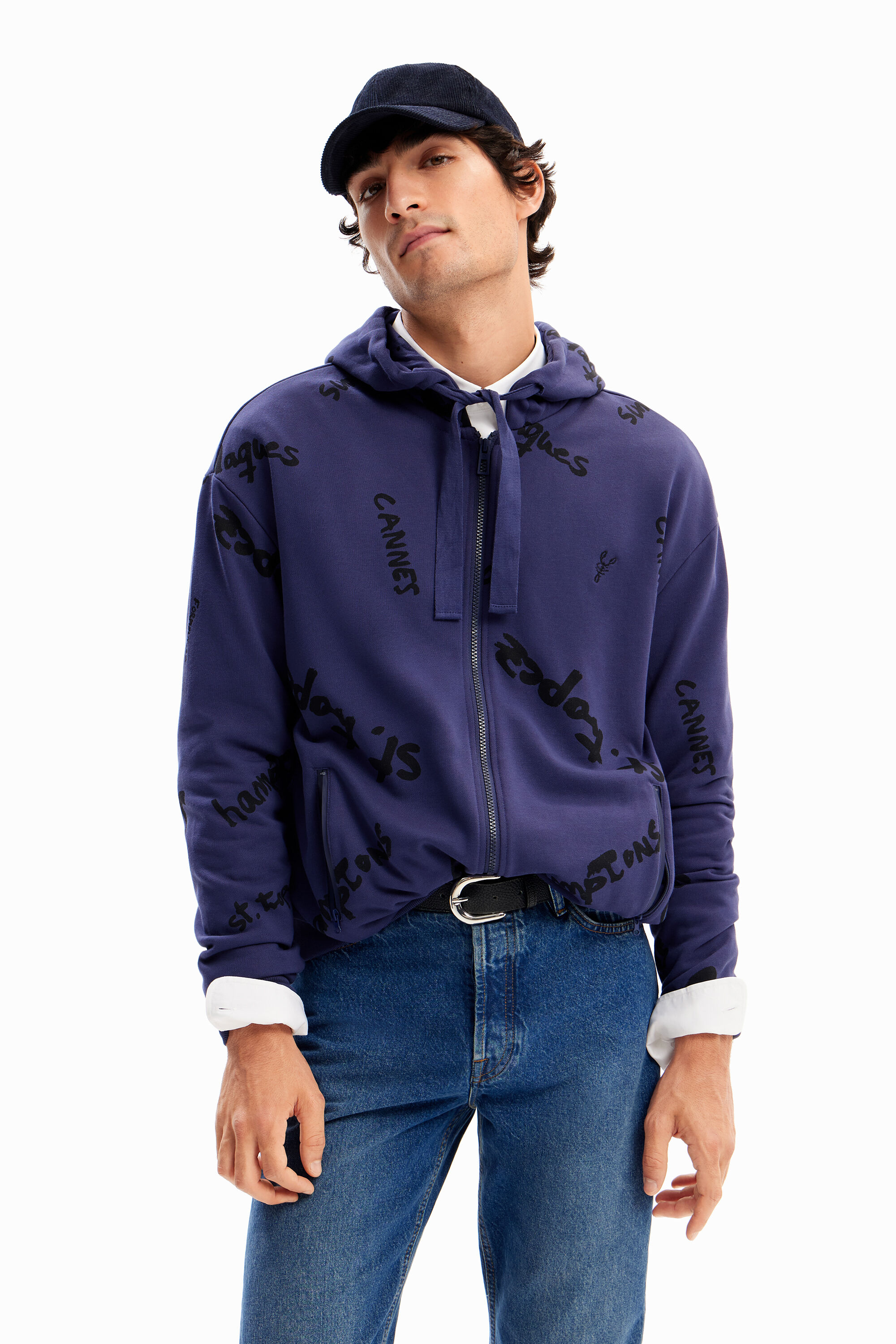 Desigual Zip-up hoodie