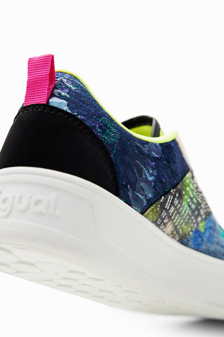 Patchwork platform sneakers | Desigual