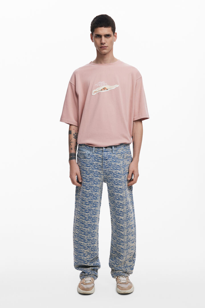 Pantalons texans jaspiats | Desigual