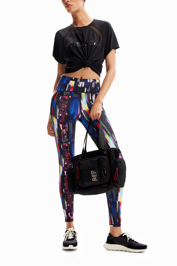 Samarreta sport reixeta | Desigual