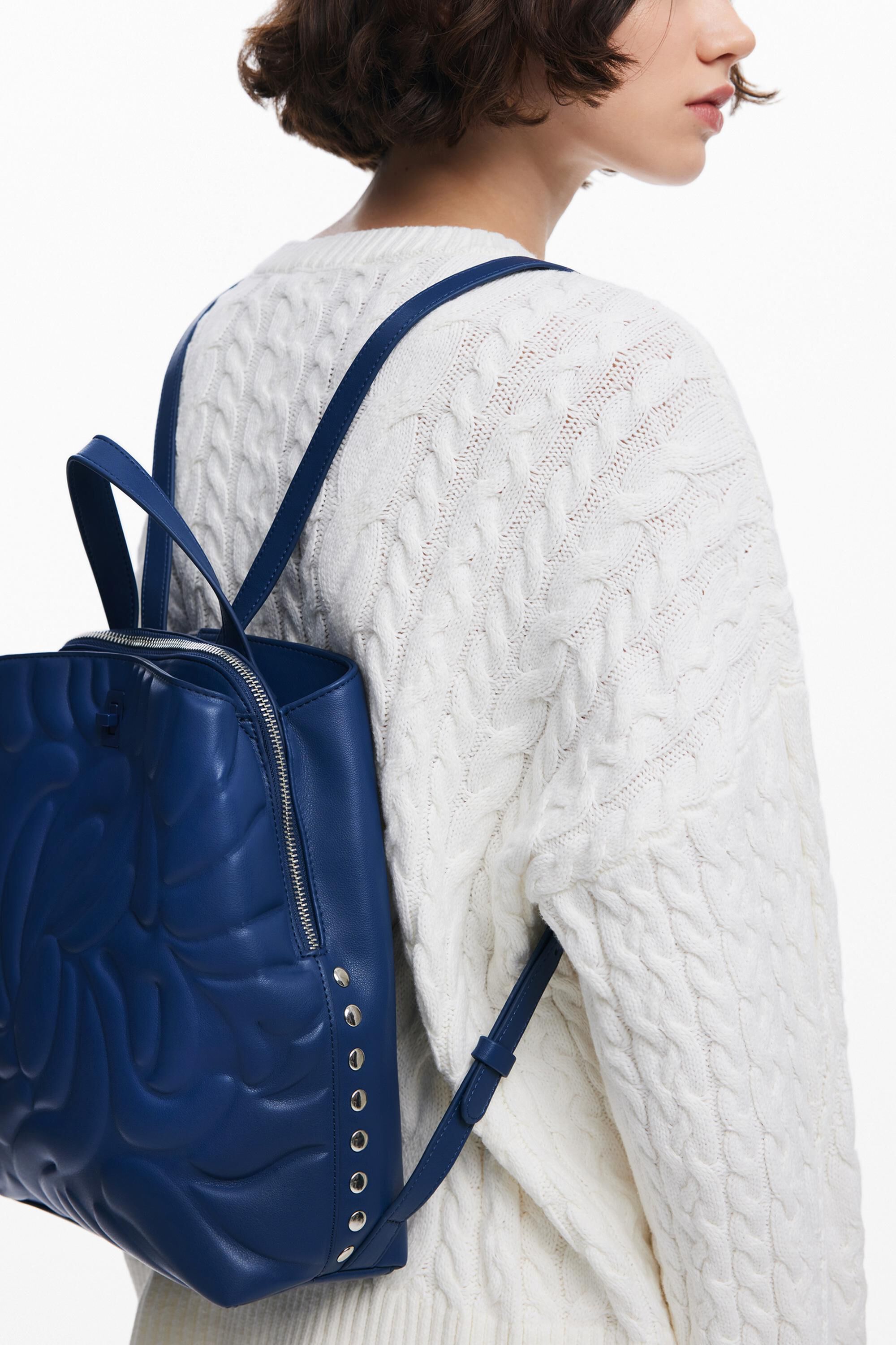 DESIGUAL デシグアル バッグ レディース 24WAKP05 BACK_CURIE SUMY MINI 2000 NEGRO デシグアル Desigual CURIE SUMY MINI PUバックパックミニ （ブルー