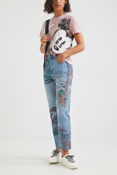 Mickey Mouse T Shirt 100 Cotton Desigual Com