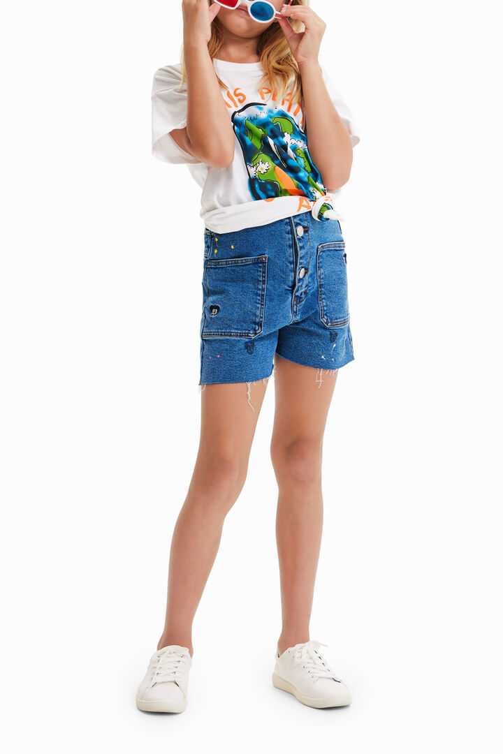 Camiseta oversize Planet | Desigual