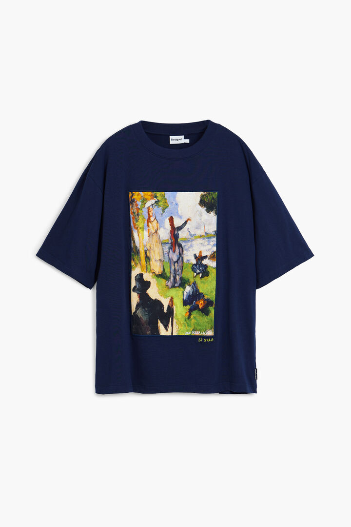 Paint print T-shirt | Desigual