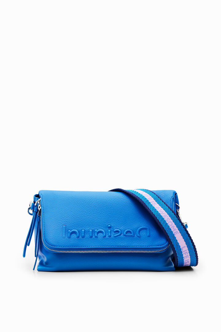 Half-logo crossbody bag | Desigual