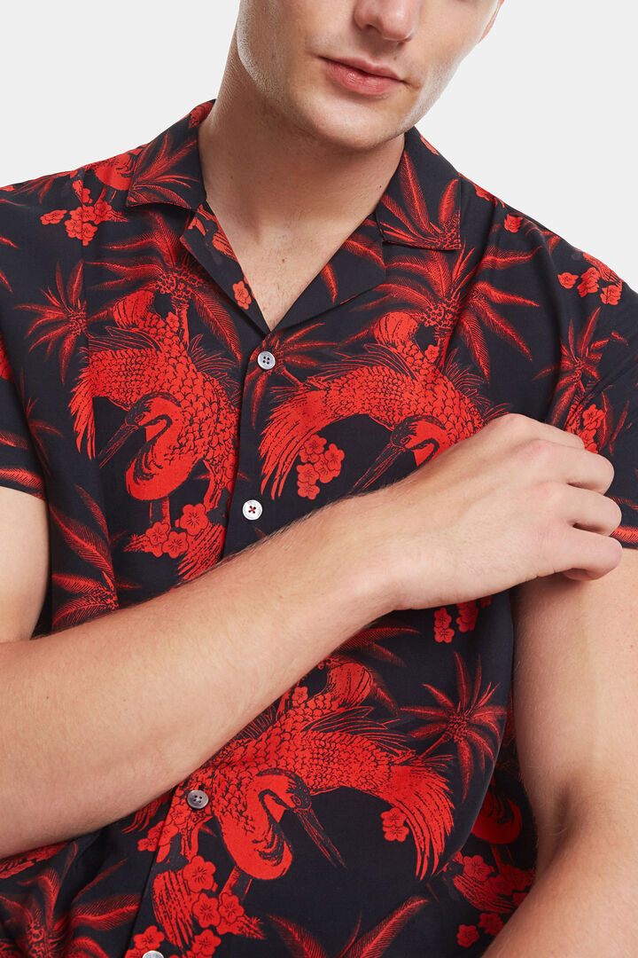 Camisa estampado hawaiano | Desigual