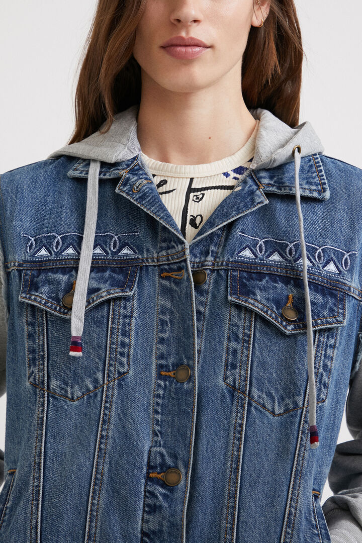 Birds of paradise hybrid jacket | Desigual