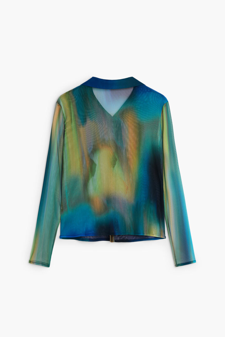 CAMISETA DE MANGA LONGA DE MALHA | Desigual