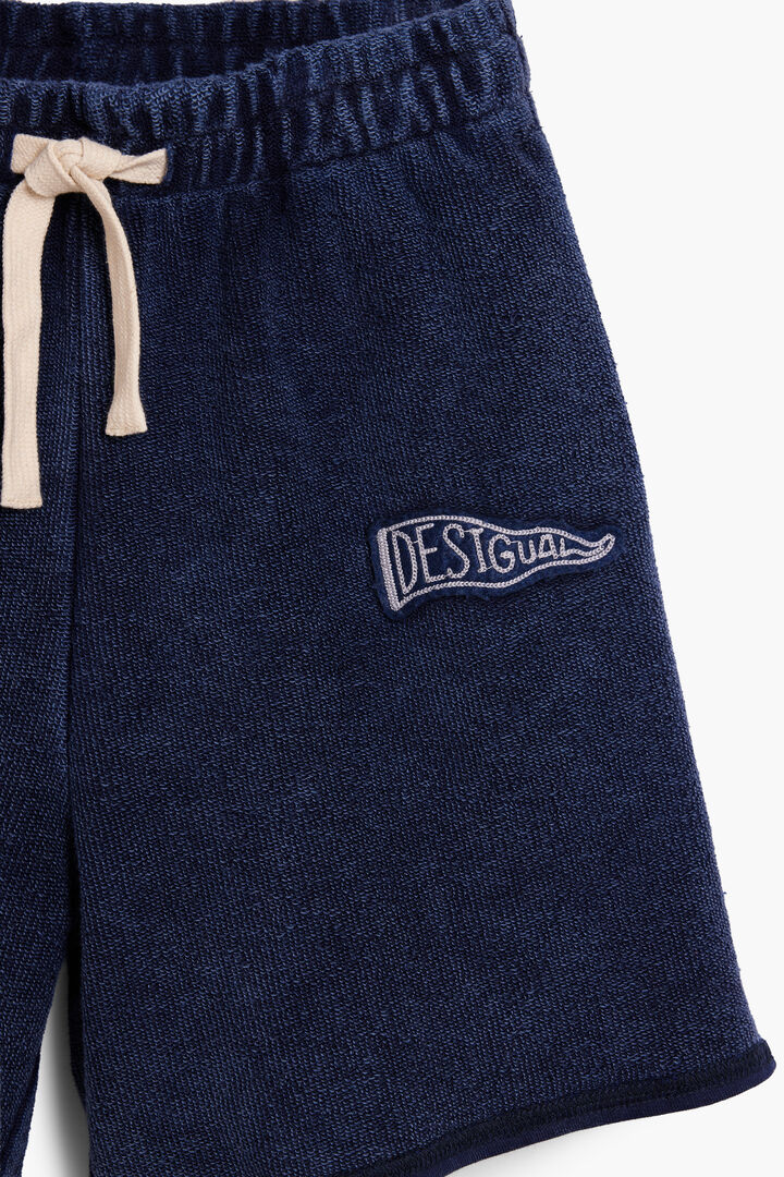 Bermuda with embroidered logo | Desigual