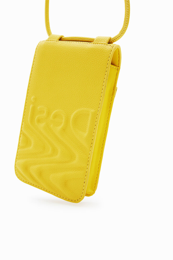 Portamovil logo relieve | Desigual