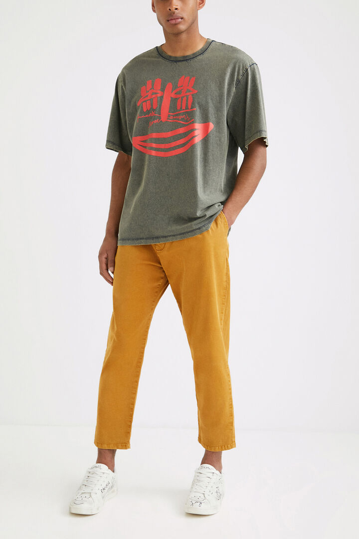 Comfy chino trousers | Desigual