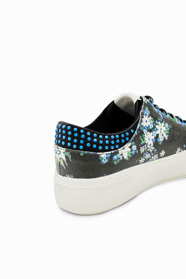 Floral platform sneakers | Desigual