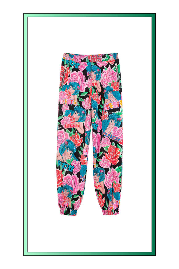 Floral jogger trousers | Desigual