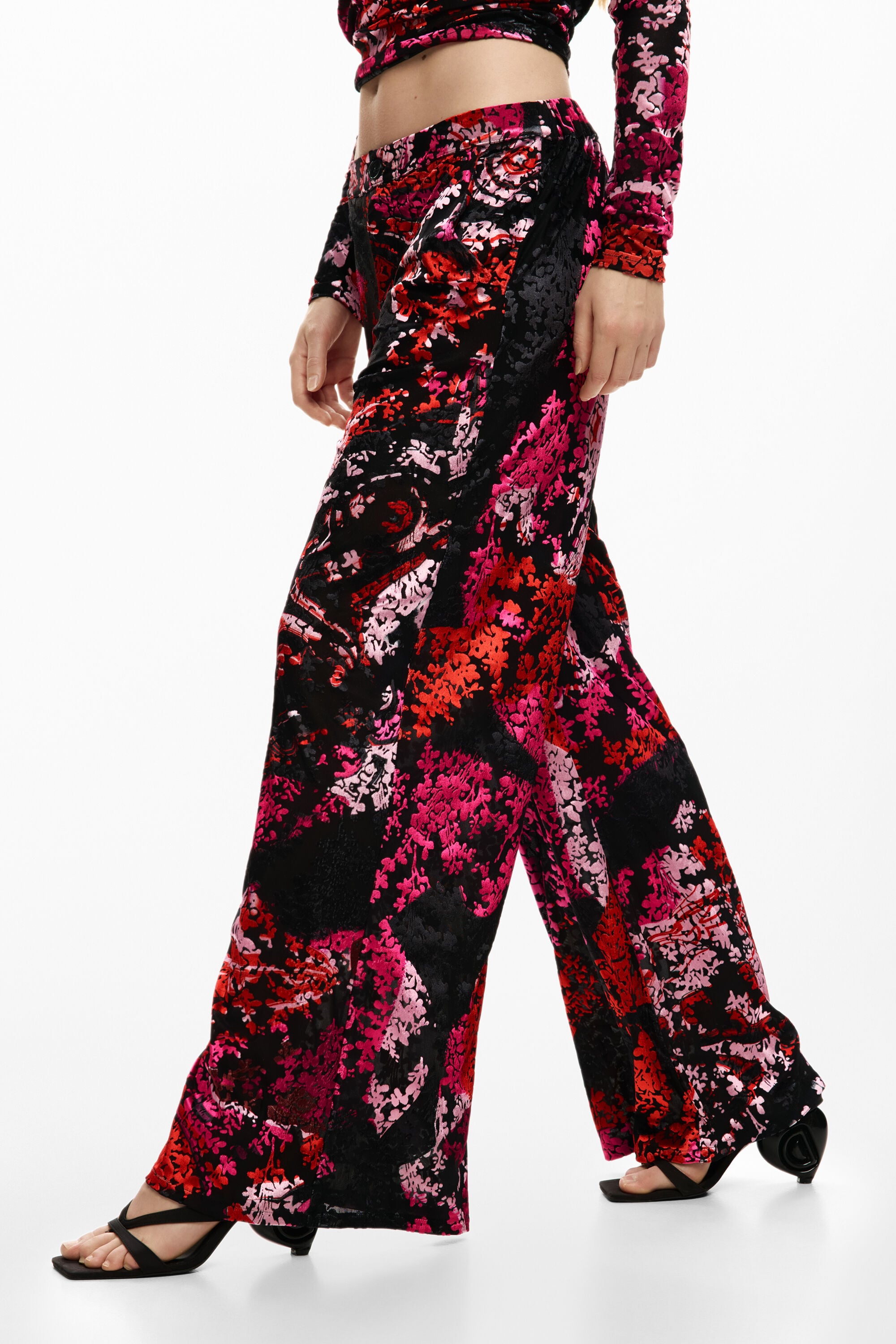 Trousers designed by mr. christian lacroix black Women's I