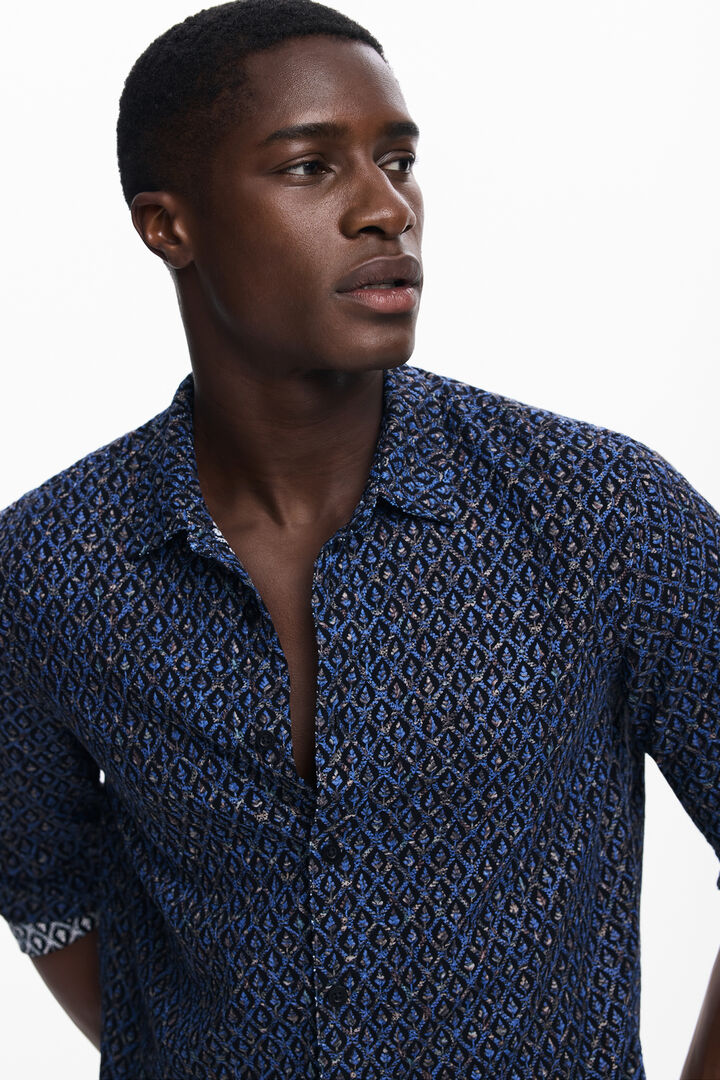 Men's shirt with trees | Desigual