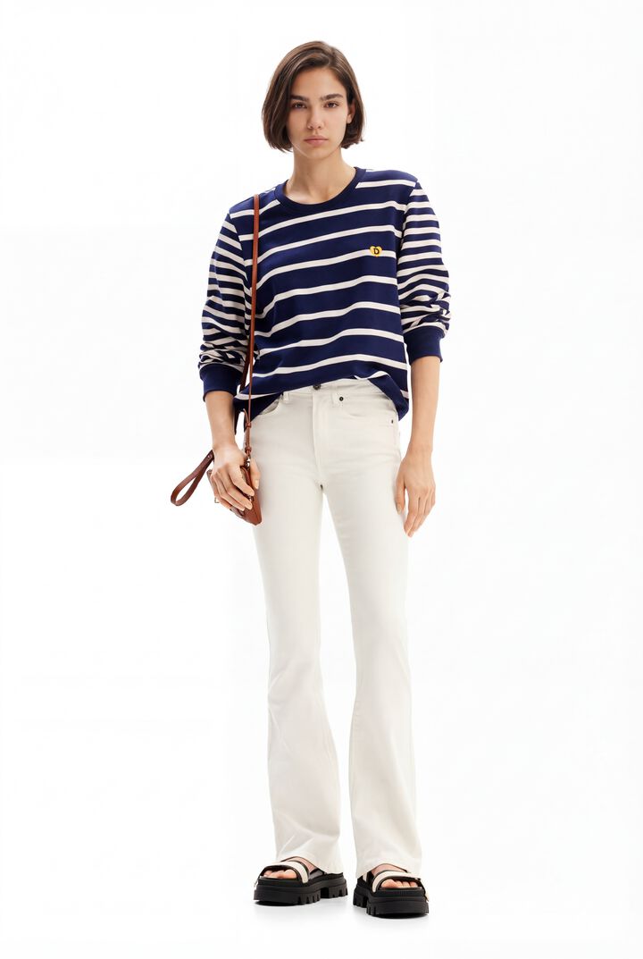 Push-up flare jeans | Desigual