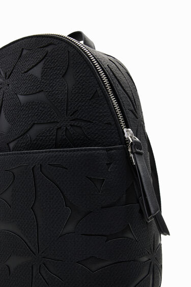 Small die-cut flower backpack | Desigual