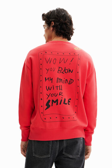 Sudadera pájaro bordado | Desigual