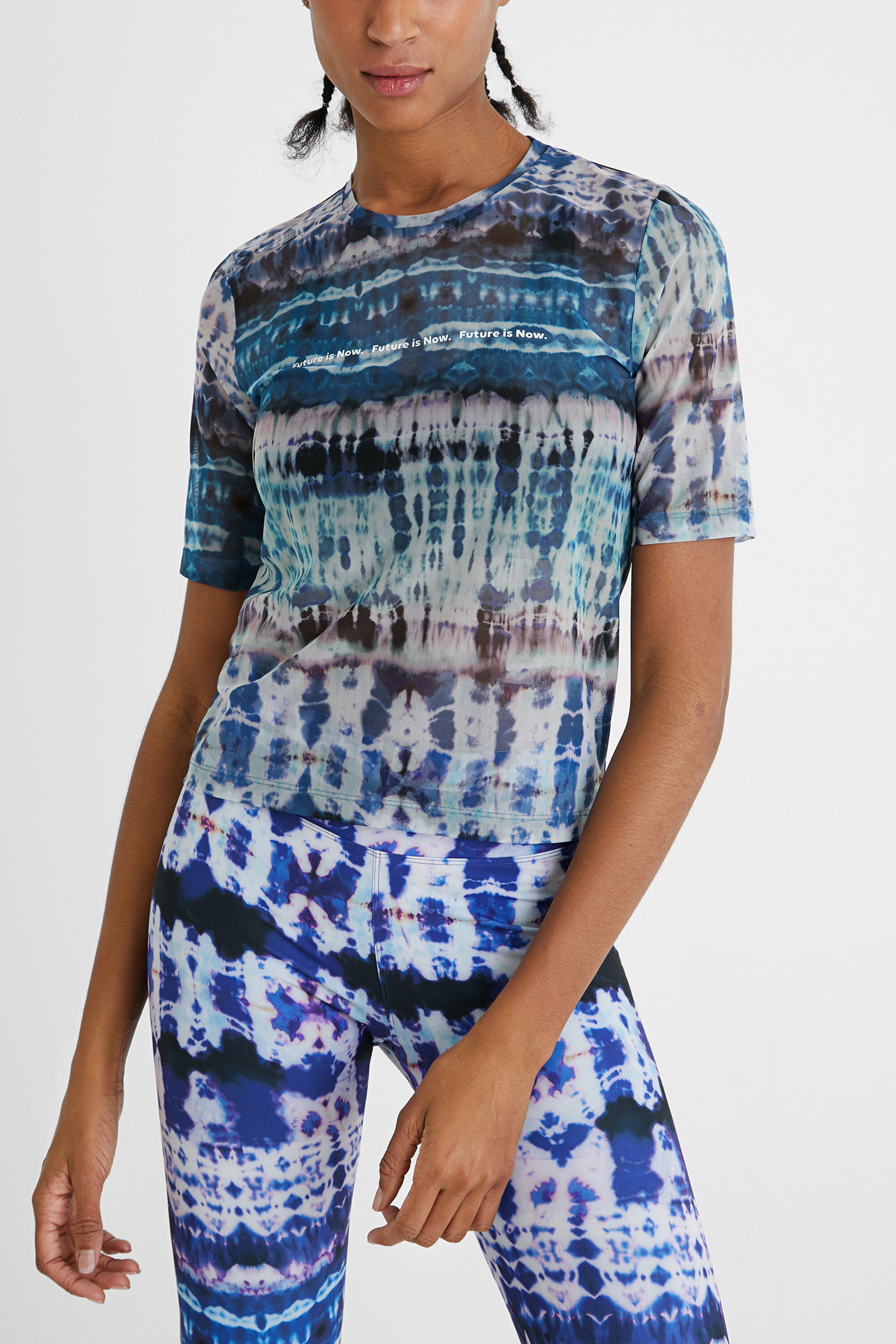 Camiseta tul transparente
