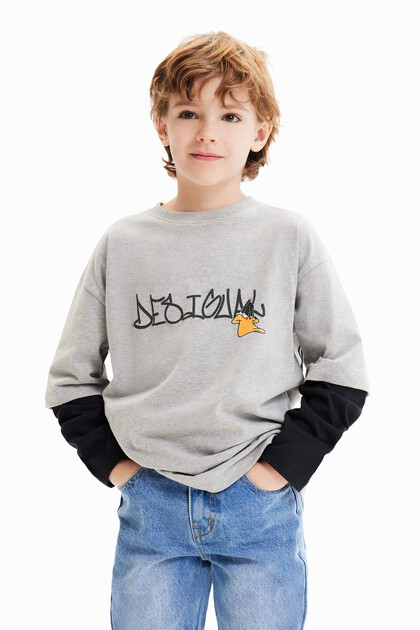 Looney Tunes double-sleeve T-shirt