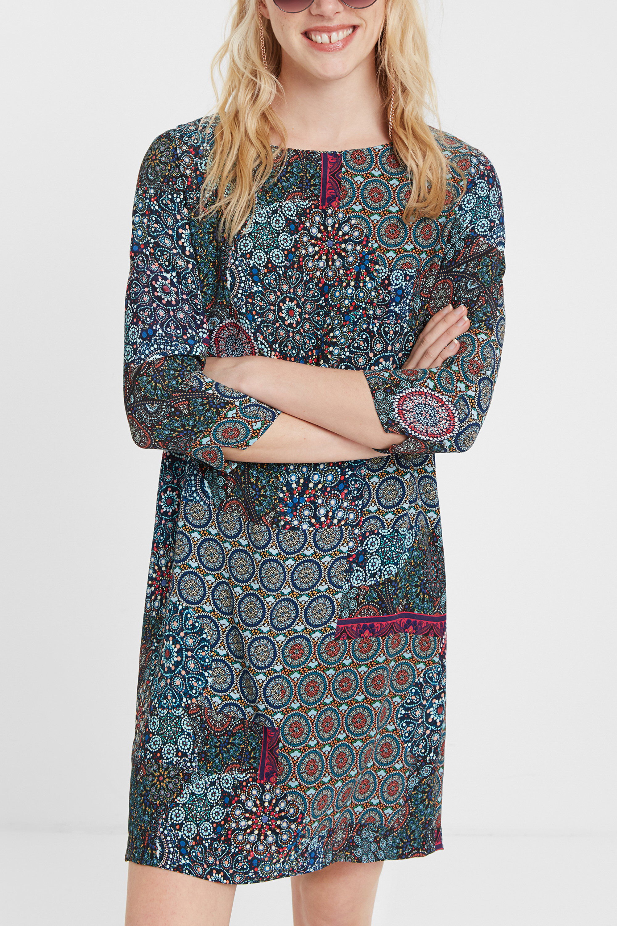 Vestido mandalas desigual cheap