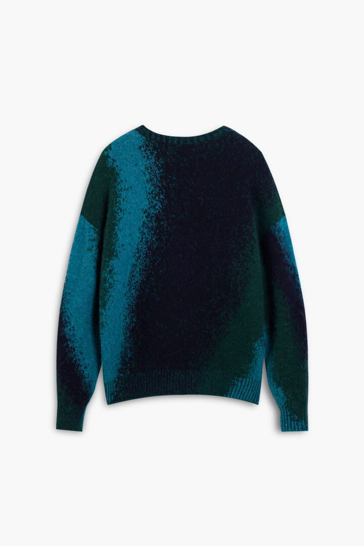 Jacquard splatter sweater | Desigual