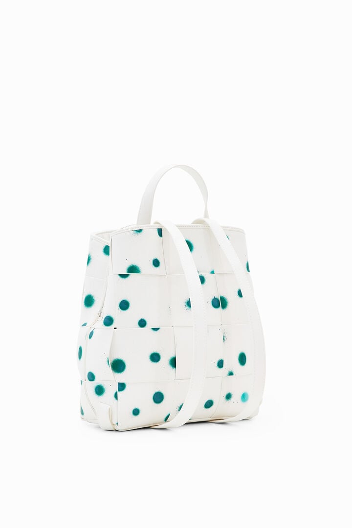 S woven droplets backpack | Desigual