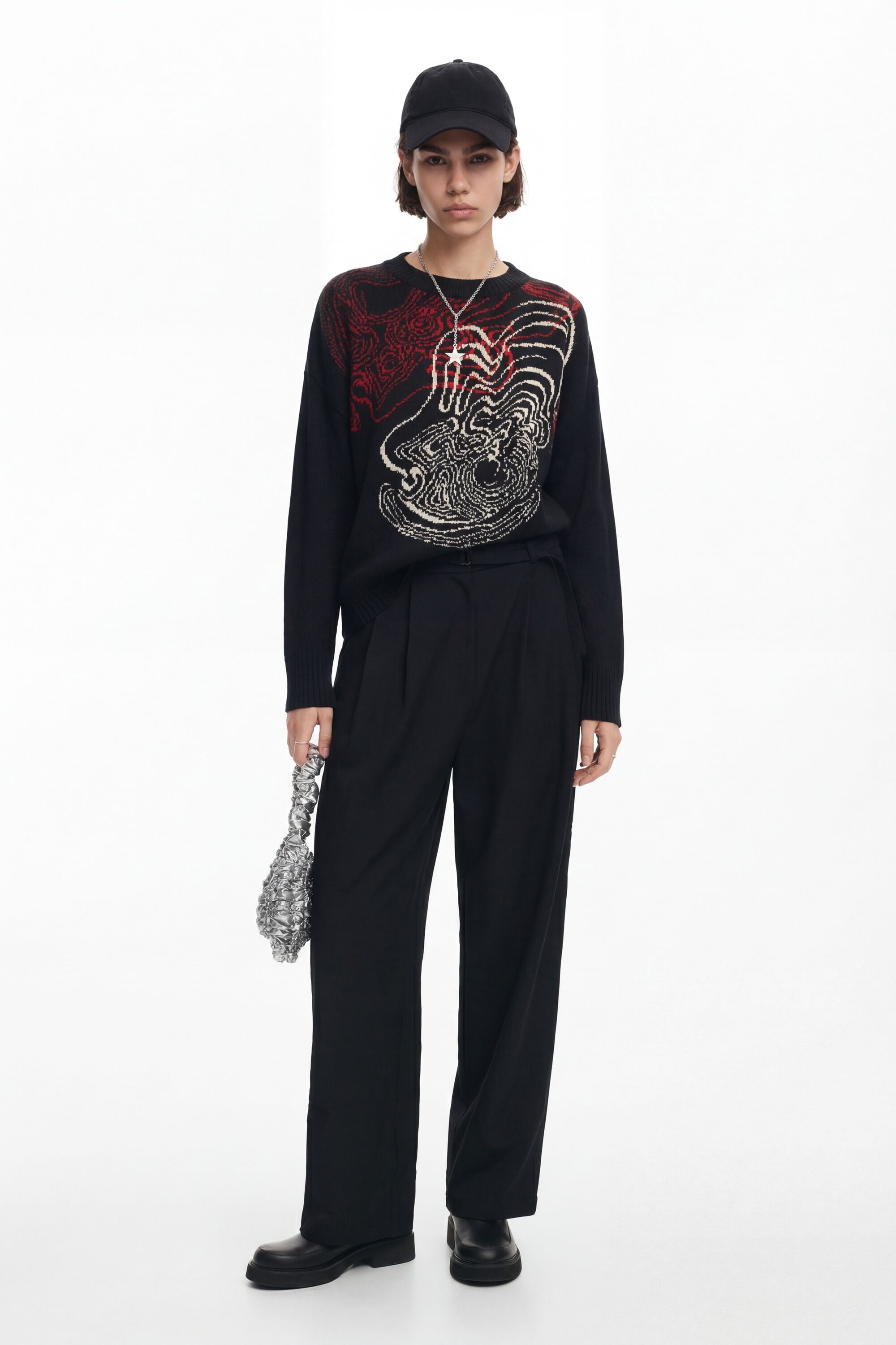 Jersey punto ondas M. Christian Lacroix - BLACK - XL