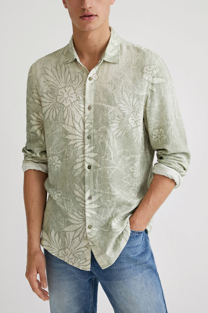 Floral long-sleeve shirt | Desigual