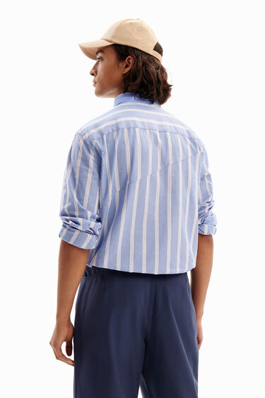 Camisa rayas patchwork | Desigual