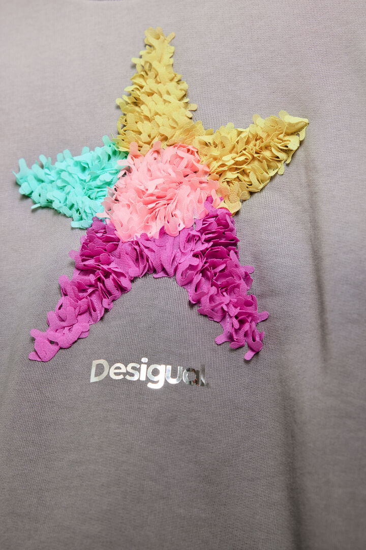 Gradient star sweatshirt | Desigual