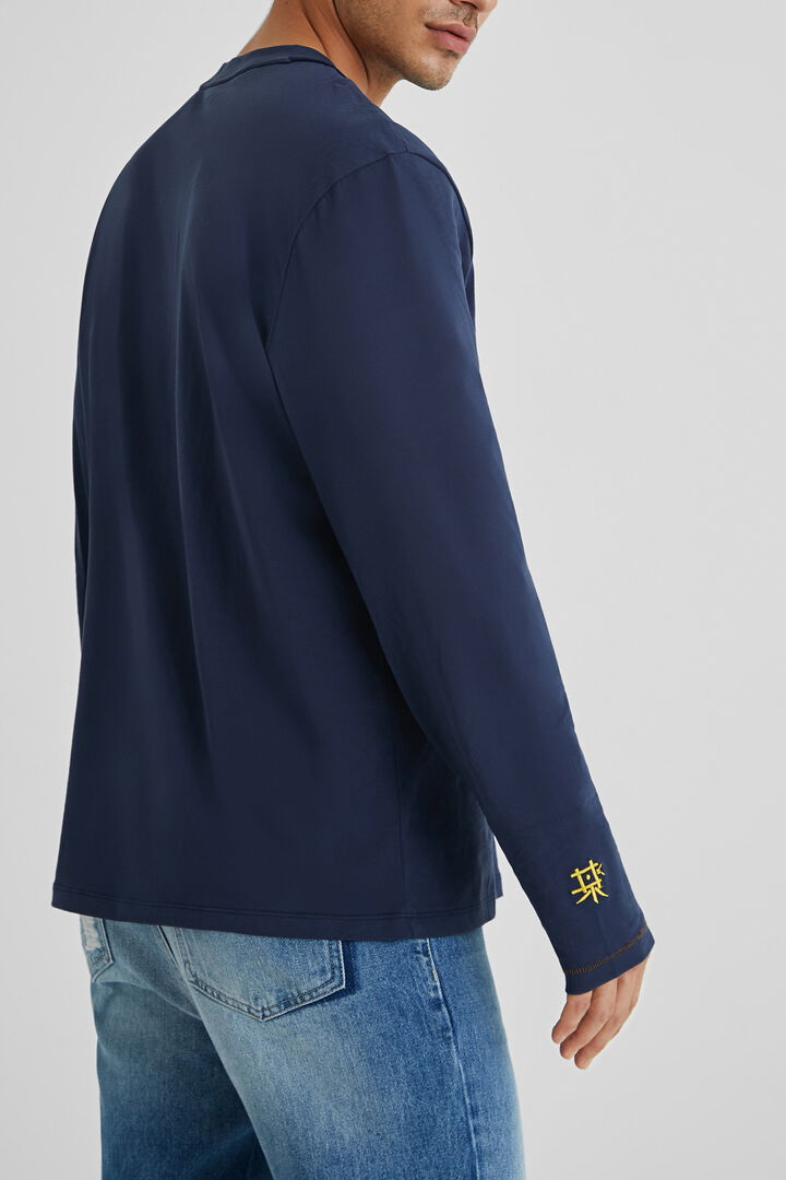 Cotton T-shirt front decoration | Desigual