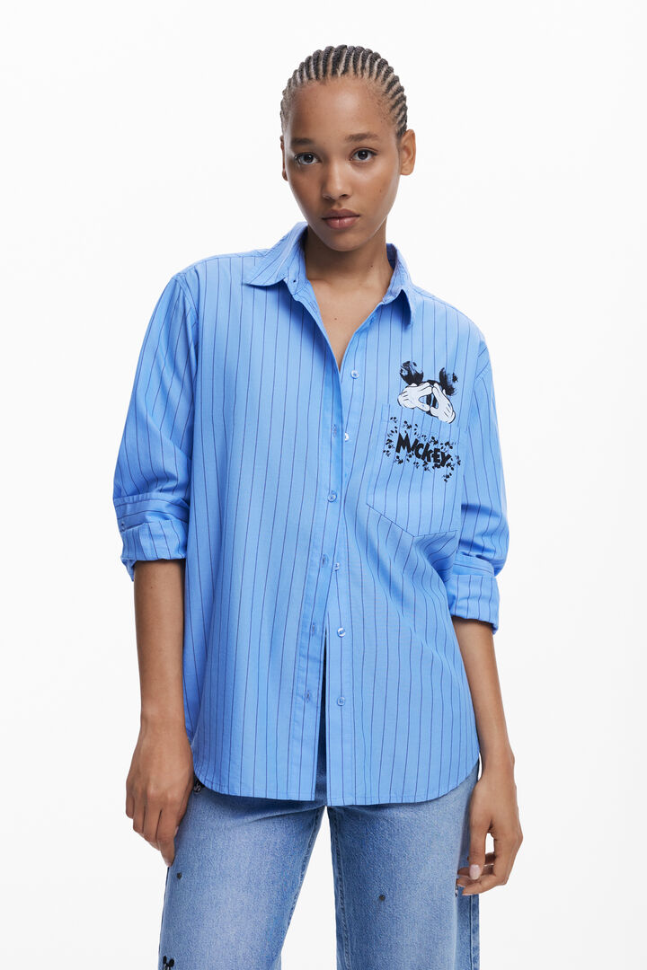 Chemise à rayures Mickey™ | Desigual