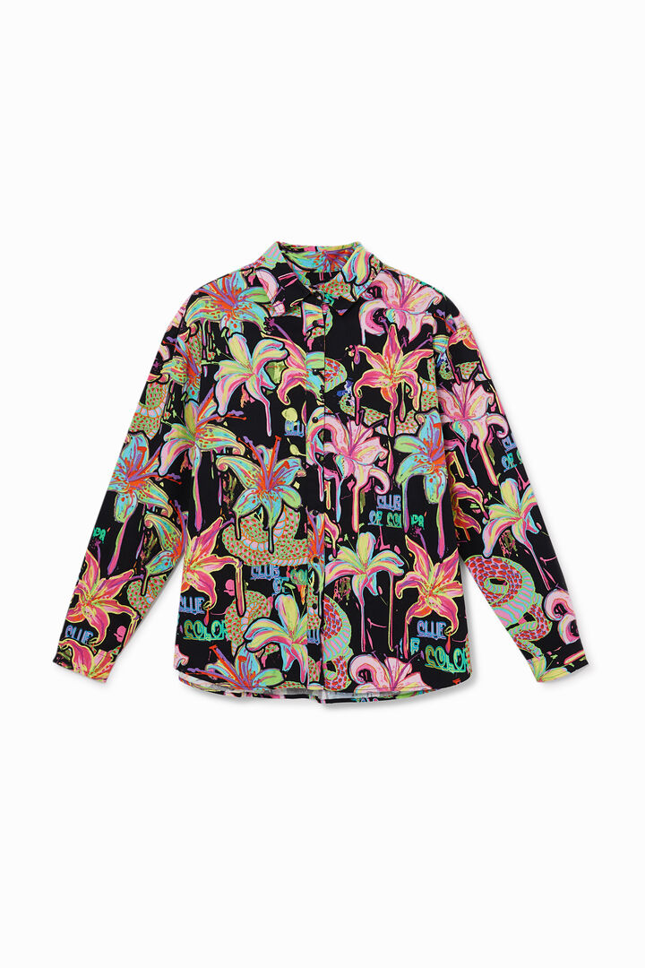 Chemise oversize imprimée | Desigual