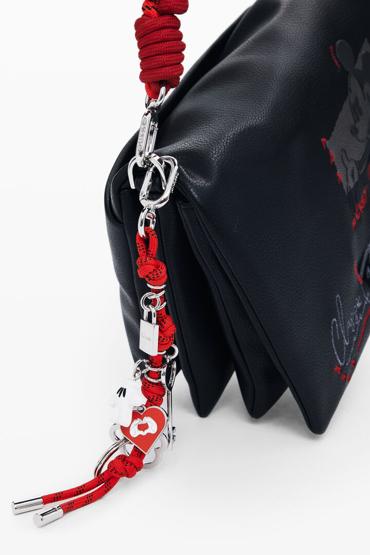 Medium Mickey™ faux leather crossbody bag | Desigual