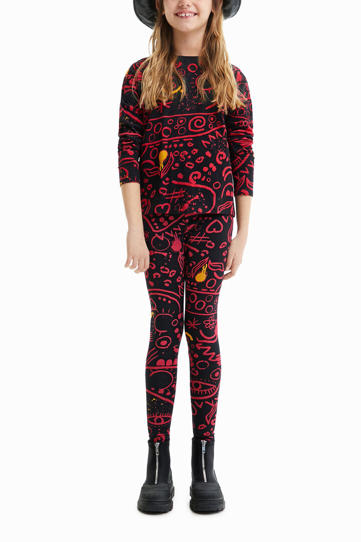 Camiseta print dibujos | Desigual