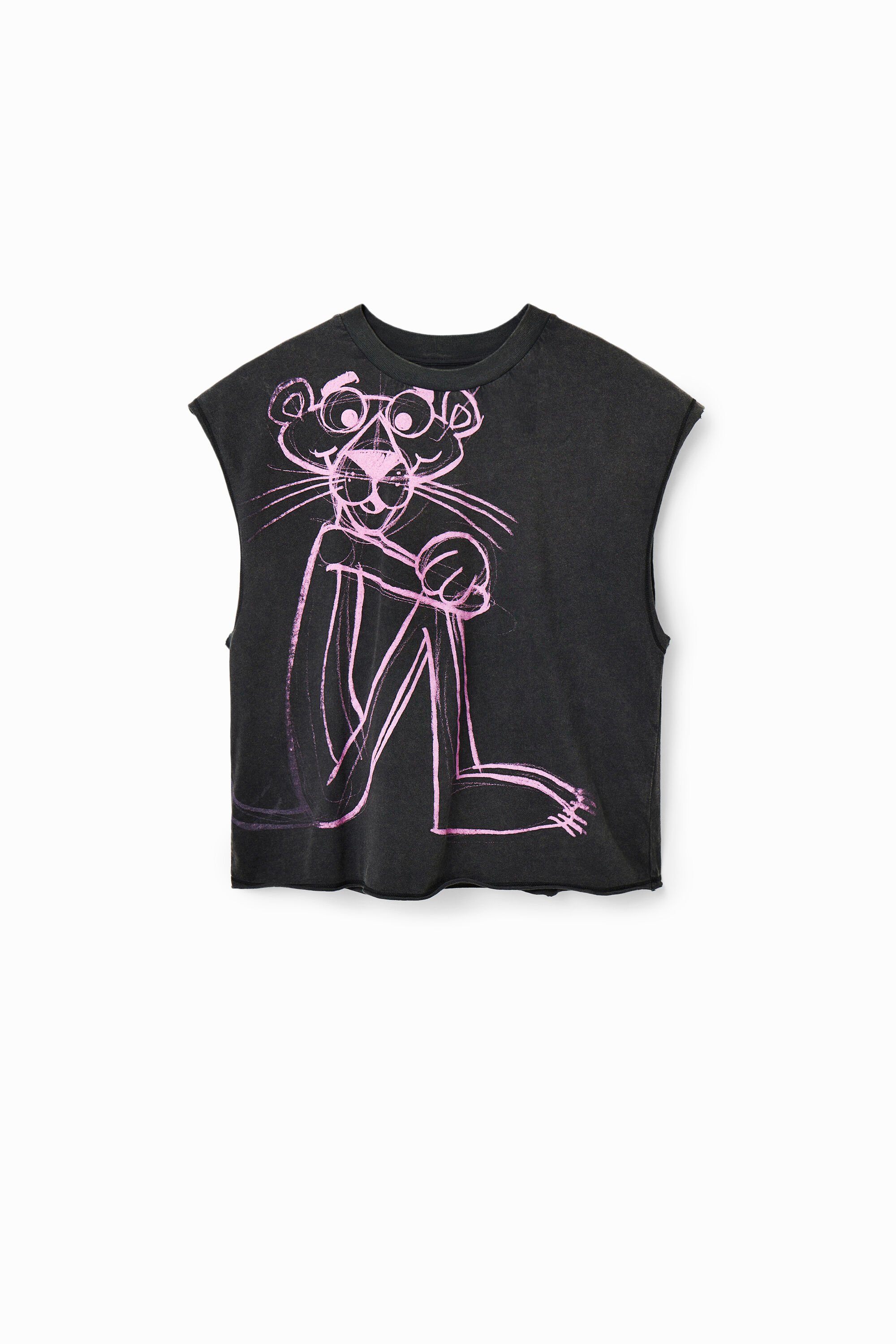 Zara pink panther shirt on sale