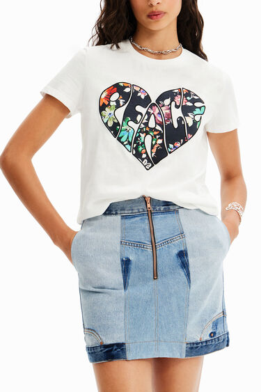 Mini faldilla denim upcycling | Desigual