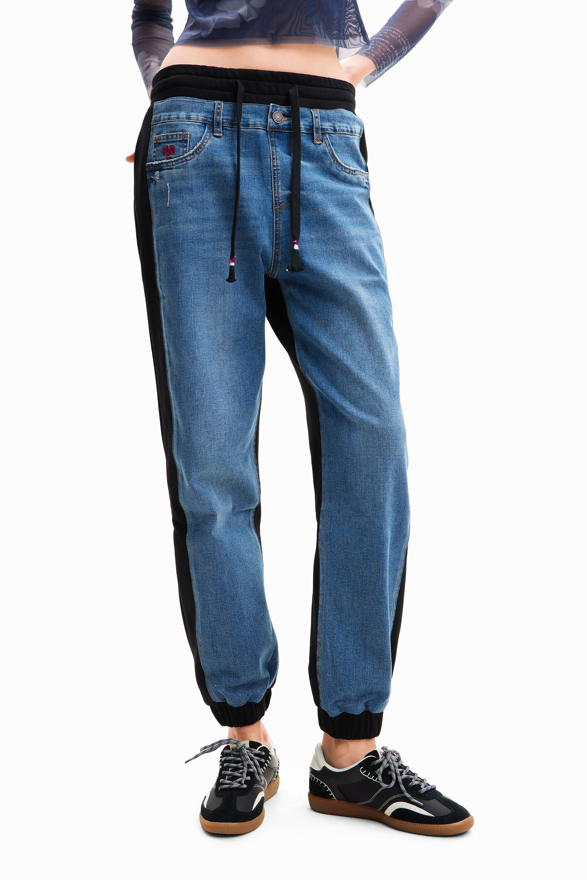Sarouel jean femme desigual clearance